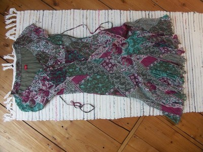 Damenkleid, kurzarm, bunt, s.Oliver, ca. Gr. M