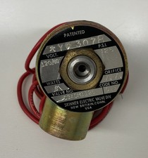 Skinner C3ADM1125 Solenoid Valve 120VAC 125 PSI 1/16 Orifice Brass USA