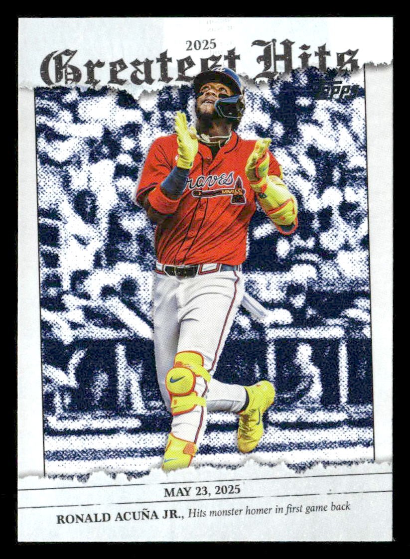 2026 Topps #GH-19 Ronald Acuña Jr. 2025's Greatest Hits | eBay