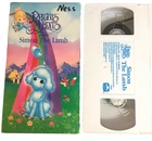 Precious Moments Simon The Lamb VHS Tape Ships Same Day With Tracking