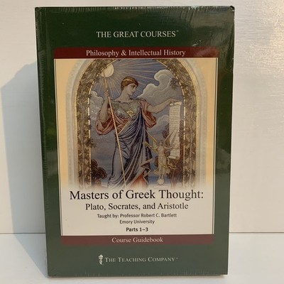 GREAT COURSES Masters of Greek Thought Parts 1-3 (6-DVD Set) + Guidebook