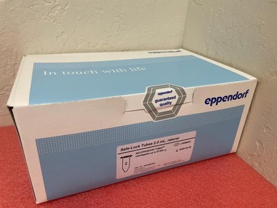 EPPENDORF SAFE-LOCK TUBES 2.0 ML, NATURAL 022363352