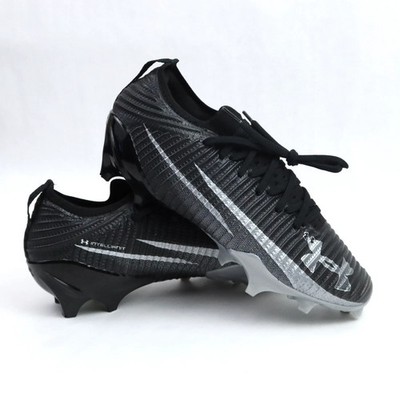 Under Armour Blur Pro Football Cleats Black Gray Silver 3028220