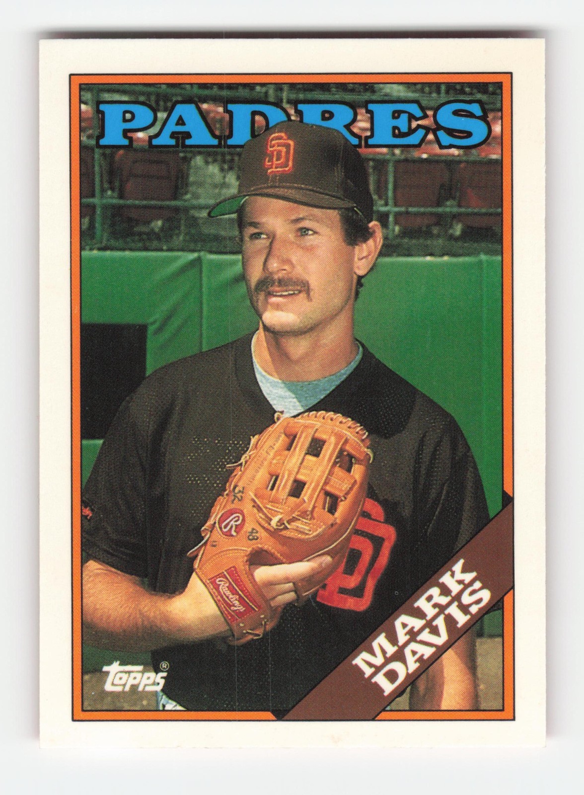 1988 Topps Collector's Edition (Tiffany) #482 Mark Davis Near Mint or Better