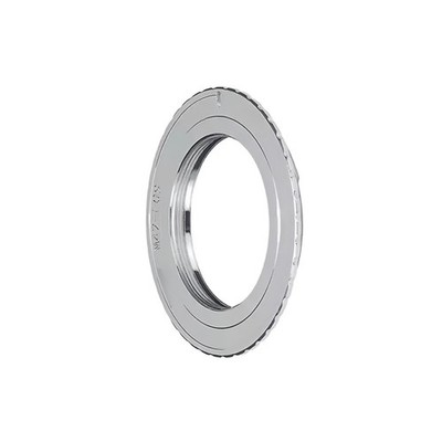 Silver M42-EOS Adapter Ring For Takumar M42 Lens to Canon EF Mount DSLR Camera 