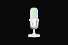 Razer Seiren V3 Chroma - RGB USB Microphone with Tap-to-Mute-White Edition-FR...