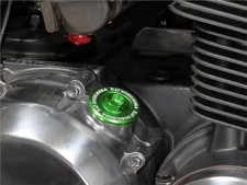 YOSHIMURA JAPAN OIL FILLER CAP GREEN KAWASAKI ZX6R ZX6 C1 C2 NINJA 636 2005-2006