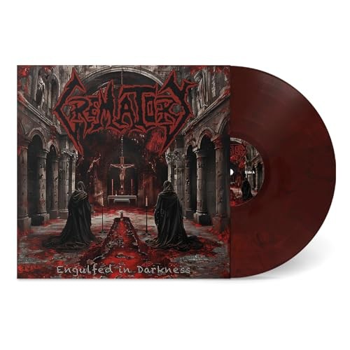 Crematory - Engulfed In Darkness Bloody Red Marbled - Vinyl Record - F72Z-image