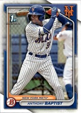 2024 Bowman Prospects #BP-141 Anthony Baptist New York  ID:68640