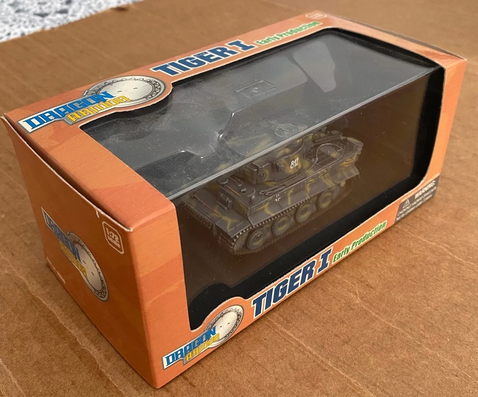 Dragon Armor 1:72 Tiger I Early Production Das Reich Russia 1943 Die Cast Tank - Image 4 of 4