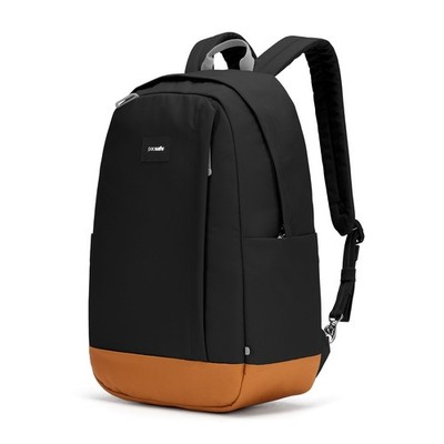 Pacsafe Unisex Go Anti-Theft Adjustable 15'' Laptop Backpack, 25L, Jet Black