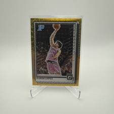 2025-26 Donruss Optic Karim Lopez Gold Velocity 0110 Jersey Match 92