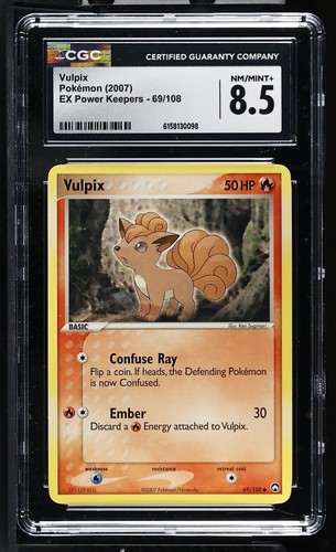 Vulpix graded CGC 8.5 for sale on eBay