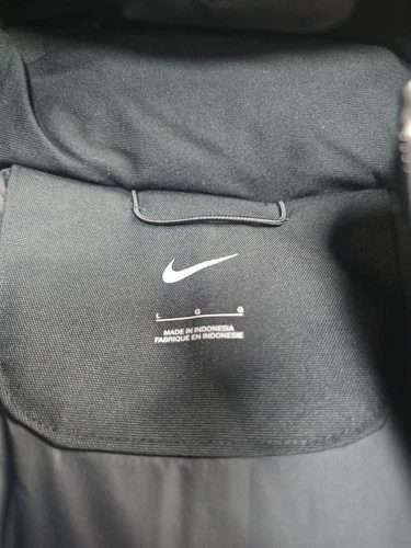Nike 550 Duck Down Parka Winter Coat BLACK Men's Large DJ6526-010 image 6
