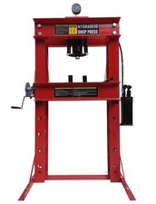 50 Ton Pneumatic Air Hydraulic Shop Press H-Frame Heavy Duty Workshop Foot Pedal