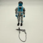 1985 HASBRO GI JOE COBRA LAMPREYS v1 HYDROFOIL FIGURE 100% COMPLETE TIGHT NM