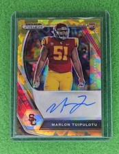 2021 Panini Prizm Draft Picks - Draft Picks Autographs Marlon Tuipulotu #DPA-MTU