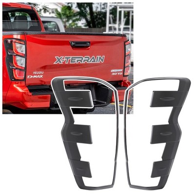 für Isuzu D-max 2024 2025 Hinten Rücklicht Leisten Heckleuchte Blenden ABS