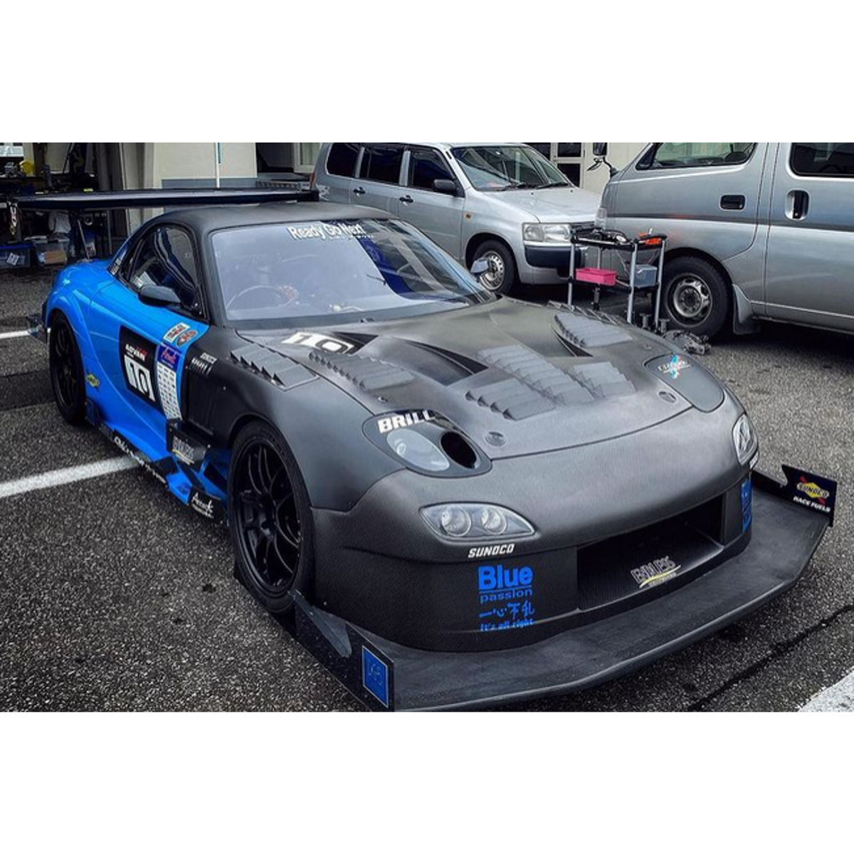 ️‍🔥 ️️️‍JDM READY GO NEXT Time Attack Universal Hood Fender