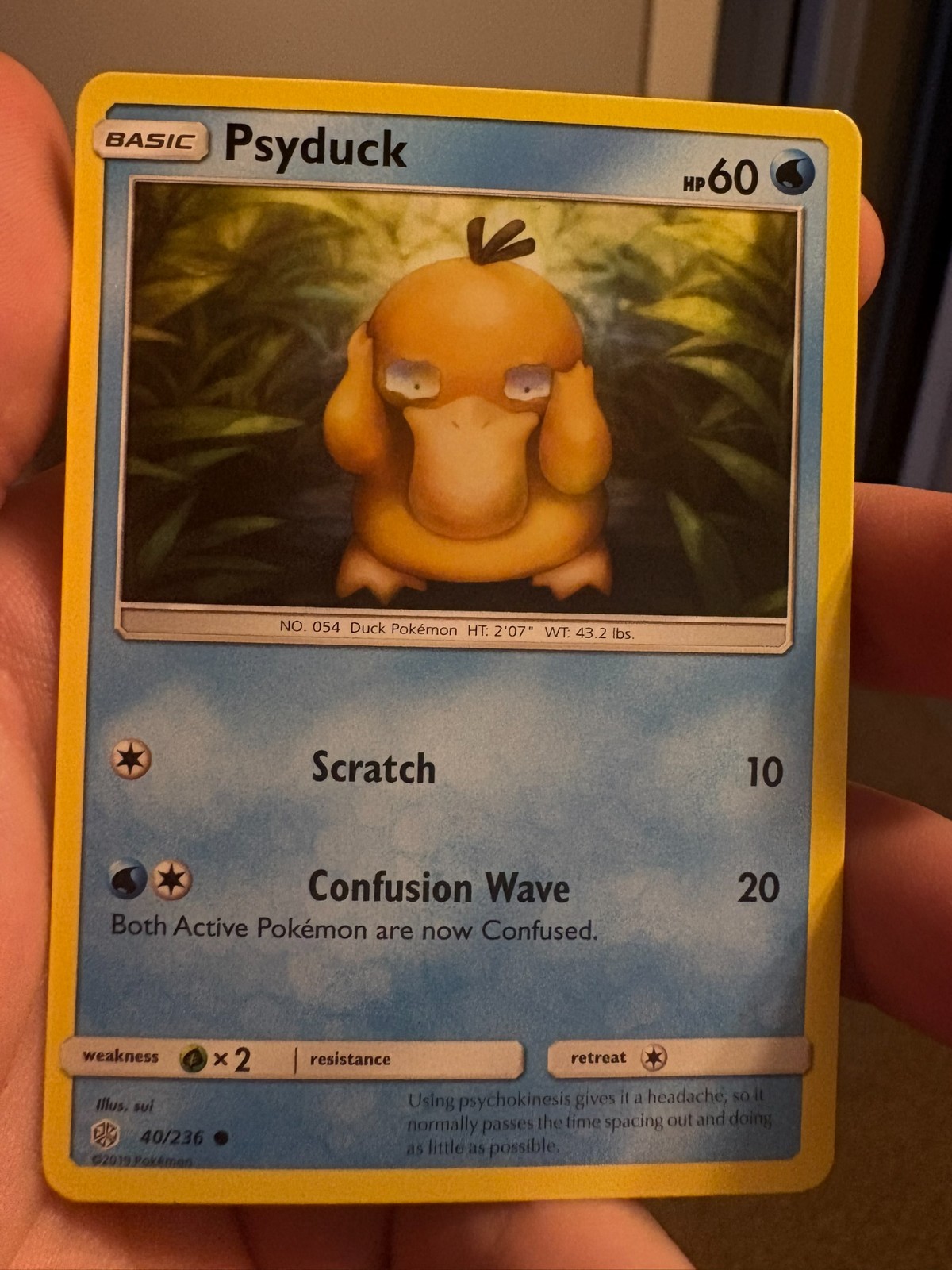 Psyduck Common sui SM - Cosmic Eclipse 40/236 NM