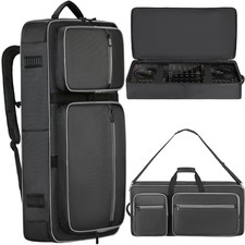 Aleemin DJ Controller Bag Compatible with DDJ FLX10 / 1000 / Medium, Black
