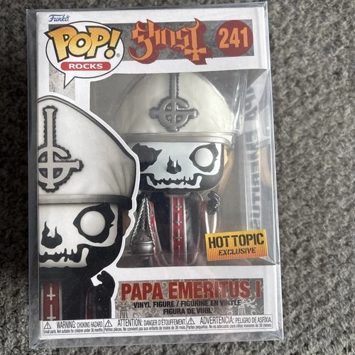 Funko Pop! Rocks #241 Ghost Papa Emeritus I Hot Topic Exclusive