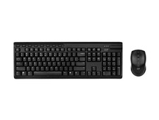Monoprice Wireless Membrane Keyboard and Optical Mouse Combo 104  Key Keyboard