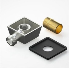 Wall Mounted Supply Elbow, Wall Elbow for Hand Shower, Solid Brass Wall Supply