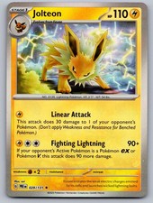 Jolteon (Poke Ball Pattern) 029/131 Holo Rare Prismatic Evolutions