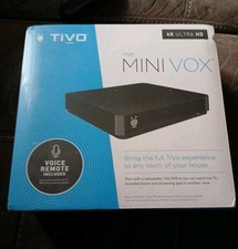 TiVo Mini VOX 4K UHD TCDA95000 w/ Voice Remote HDMI Power Ultra HD FAST SHIP