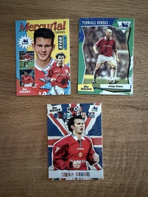 3 x Manchester United - Topps Decades 1990s Premier League