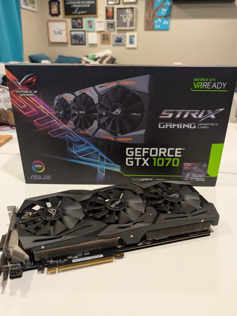ASUS NVIDIA GeForce GTX 1070 Computer Graphics Cards for sale | eBay