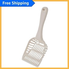 Bleached Linen Jumbo Cat Litter Scoop with Ergonomic Handle - Made in USA