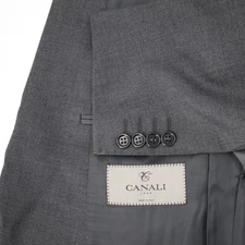 Canali 1934 Sport Coat Mens 44R Wool Single Breasted Two Button Made in Italy