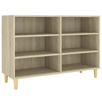 Sideboard Sonoma-Eiche 103,5X35X70 Cm Holzwerkstoff