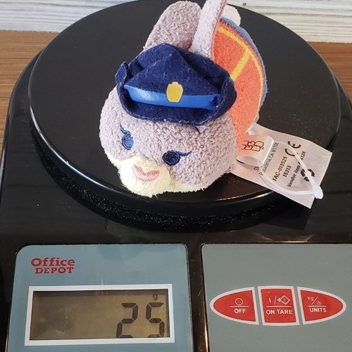 Disney Tsum Tsum Zootopia Judy Hopps Meter Cameriera 3" Peluche Peluche M4 - Foto 12 di 12