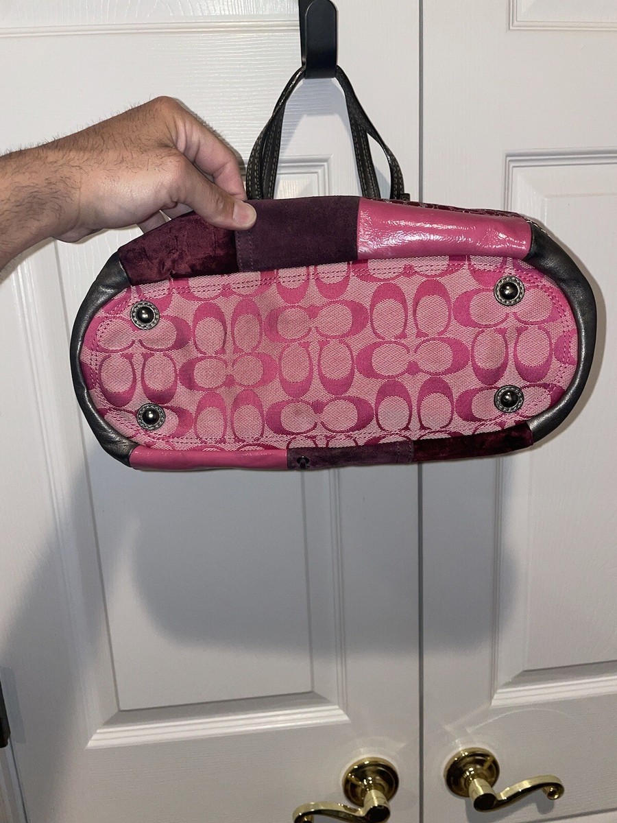 Coach Signature Patchwork Tote Shoulder Bag￼￼. Limited