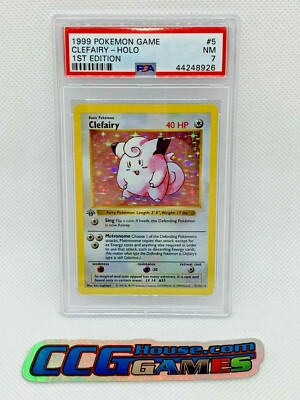 1999 clefairy pokemon card value - (6) - Base Set 2 Pokmon TCG Clefairy Base Set