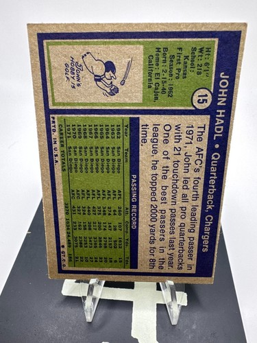 1972 Topps Football You Pick EX to NM/MT See Pics and Read Description #1-104 - Picture 71 of 498