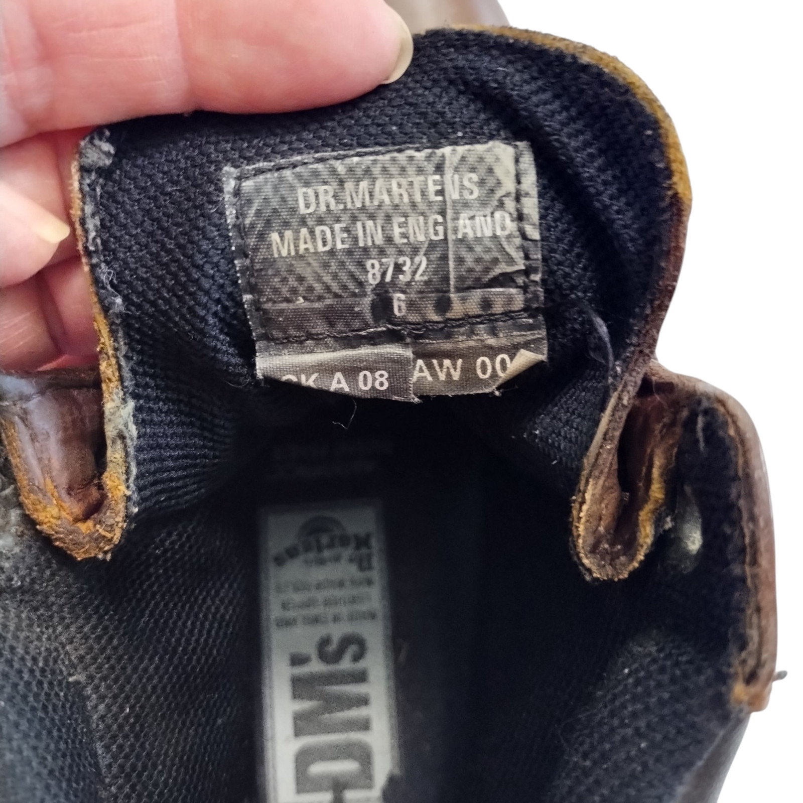 Vintage Dr Doc Martens 8732 Airwair Chunky Hiking Chukka Boots Womens 6 UK Made thumbnail 15