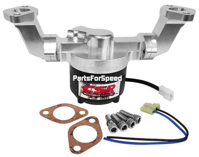 CSR 900NC Big Block Chevy Billet Electric Water Pump BBC Silver Made in