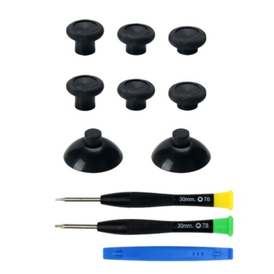 8-in-1 Adjustable Joystick Caps Thumbstick Enhancement Replacement for XB One