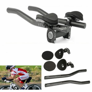 Bike Road Mountain Bicycle Alloy Triathlon Aero Rest Handle Bar Clip On BarXNXG