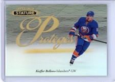 2020-21 UD Stature Kieffer Bellows Rookie Proteges Insert - New York Islanders
