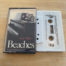 Beaches - Soundtrack Cassette - Very Fine Condition RARE USA IMPORT