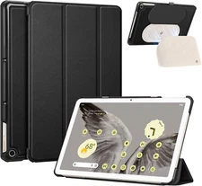 For Google Pixel Tablet 11" 2023 Slim Case Hard Back Shell Tri-Fold Stand Cover