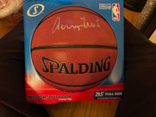 Jerry West autographed basketball Schwartz authentication - One of the greats!