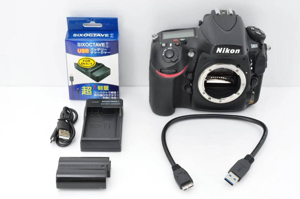 [Casi Como Nuevo SC:42034 (21%)] Nikon D800 36.3MP DSLR FX Cuerpo de Japón #2209 Foto 2 de 4