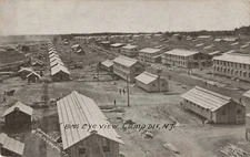 Postcard New Jersey NJ WWI Camp Dix Birds Eye View Military United States 
