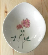 Vtg Informal by Iroquis Serving Bowl Boat Ben Seibel Flameproof 10.25"x9.25"